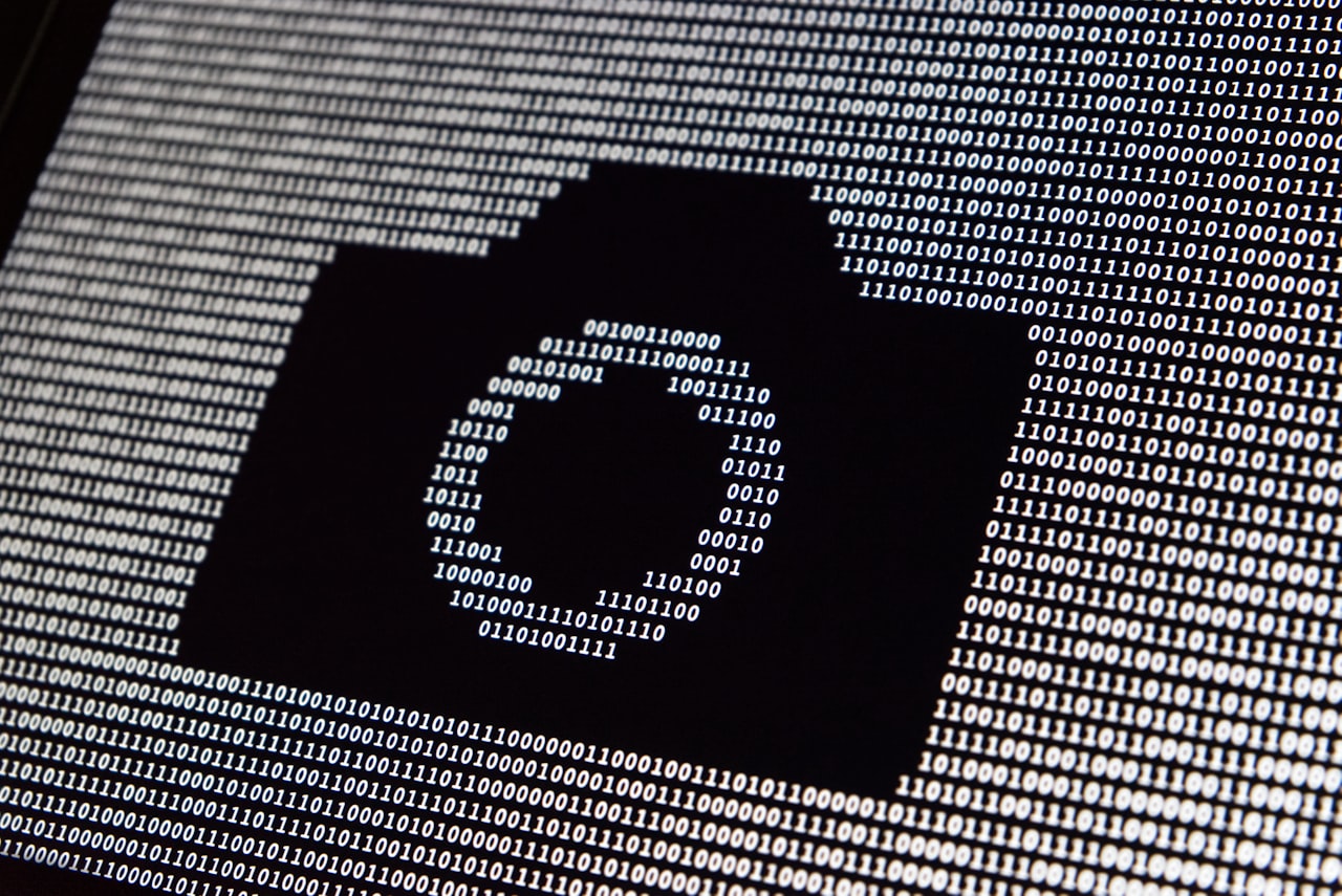 Ruka kontrolujúca detaily fotografie na obrazovke počítača