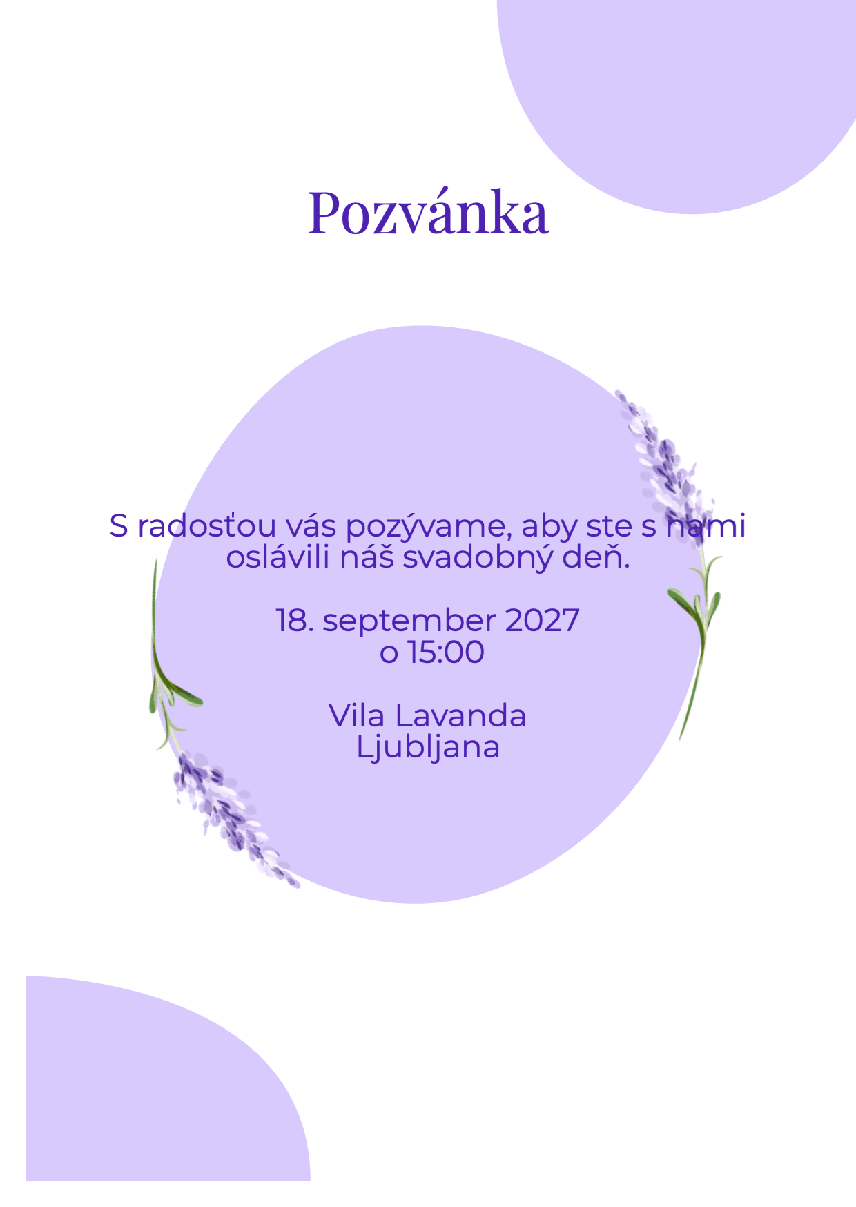Levanduľový minimalizmus
